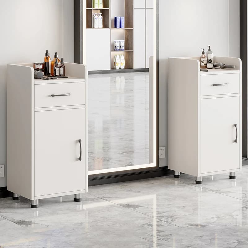 Tool cabinet, beauty salon, cart, special shelf for hair dryer, mirror table for hairdresser, cut cabinet