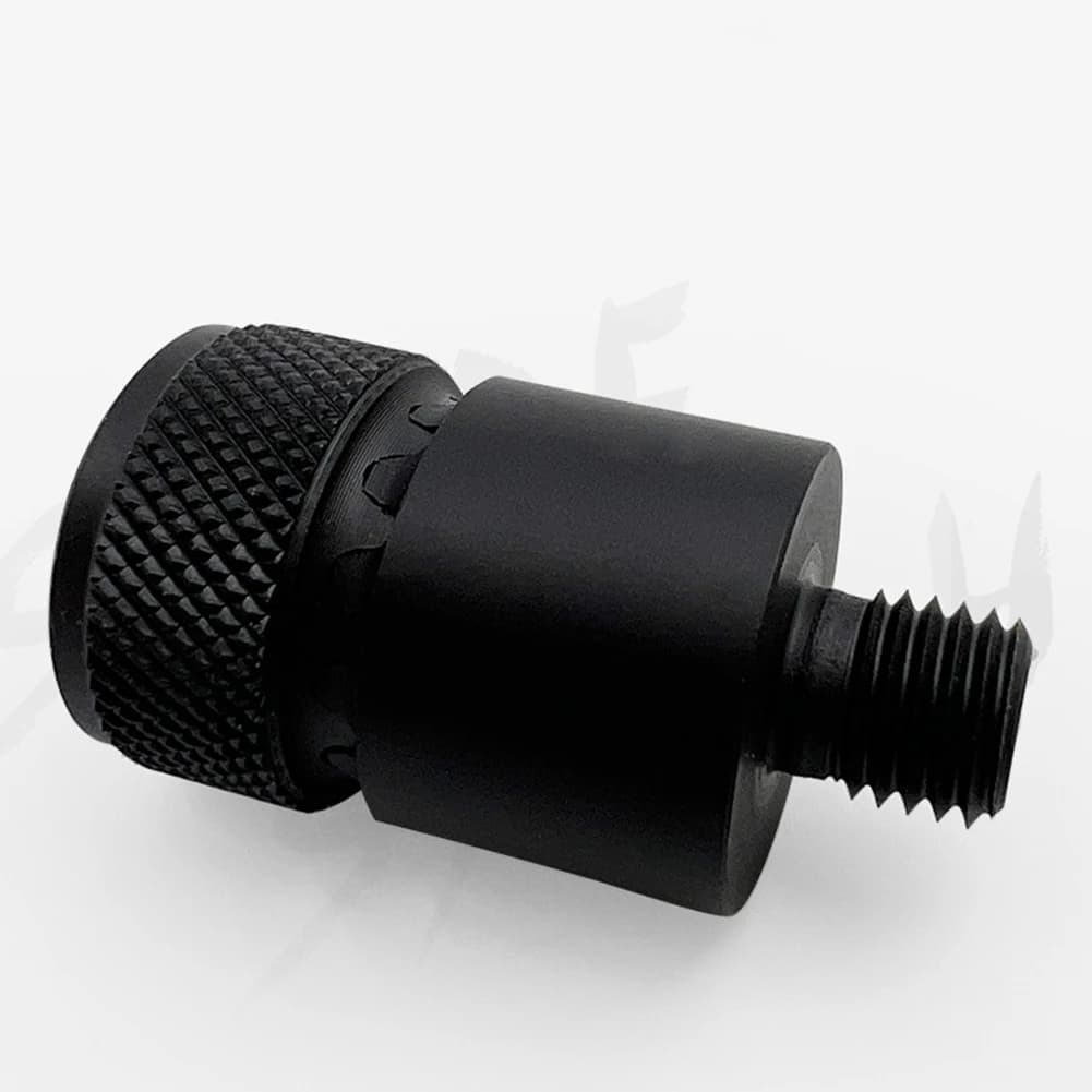 Fishing Rod Bracket Connector M3/8 Thread Fishing Alarm Quick Release Connector Rod Pod Magnetic Adapter for Bite Alarm Device