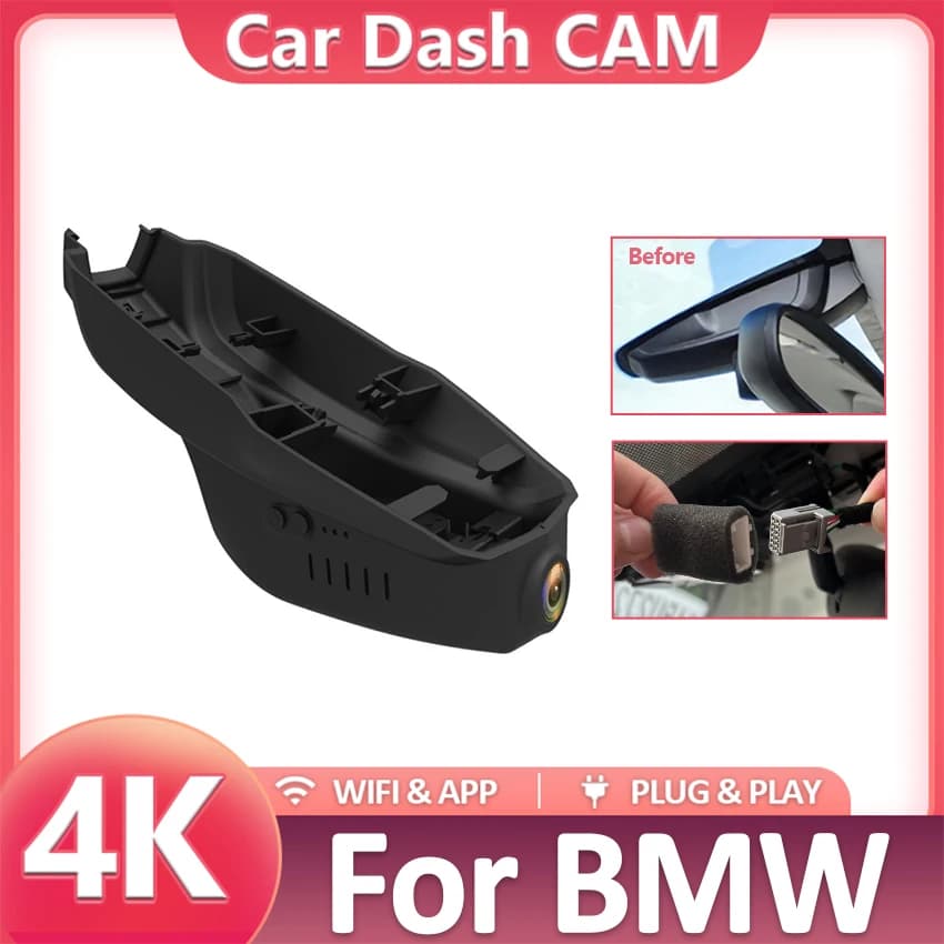 Plug and Play WIFi Car DVR Videoregistratore Dual Lens Cam per BMW 220i 218i per BMW Serie 2 Gran Tourer F44 F45 F46 F22 F23 2019