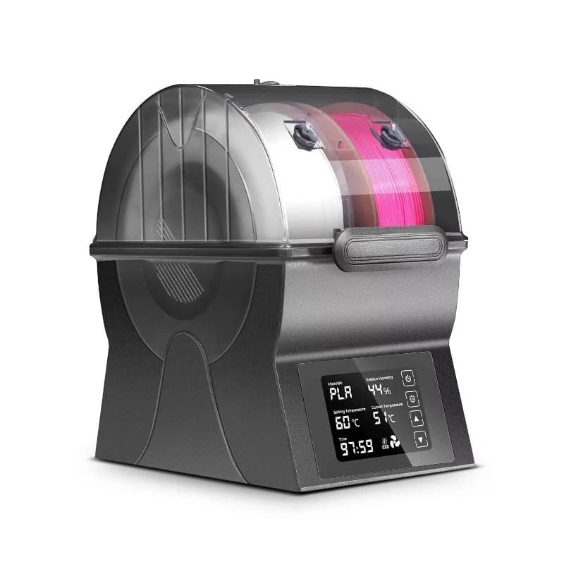 SH02 Filament Dryer Box with Great Seal Performance Easy to Use USB Connectivity New Condition Supports PLA Material