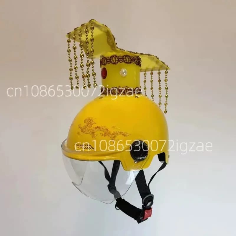 Funny Teapot Shape Rice Cooker Style Helmet, Unique Pressure Cooker Alternative Headgear For E-Bike Riding