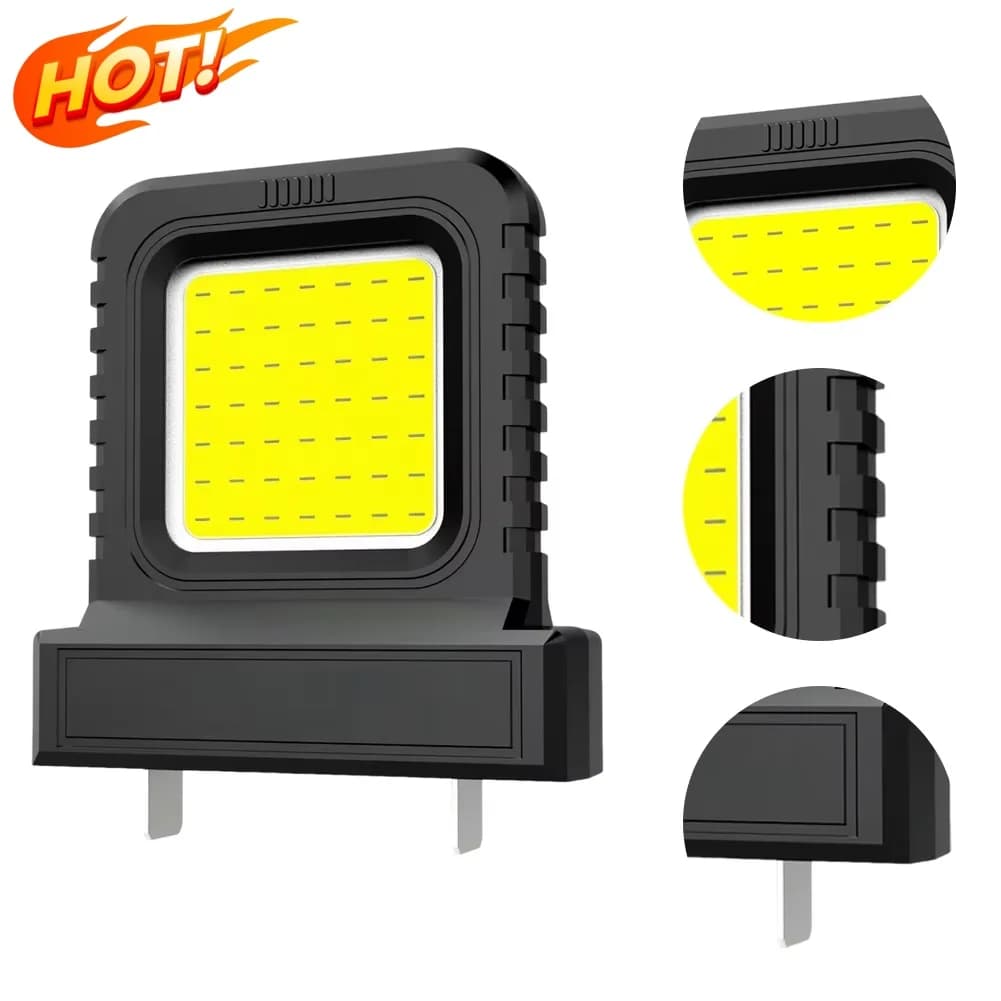 14W Inspection Light with 2 Lighting Modes, Strong Light and Duration for Garage, Auto Repair, Camping, Fishing, News 2026