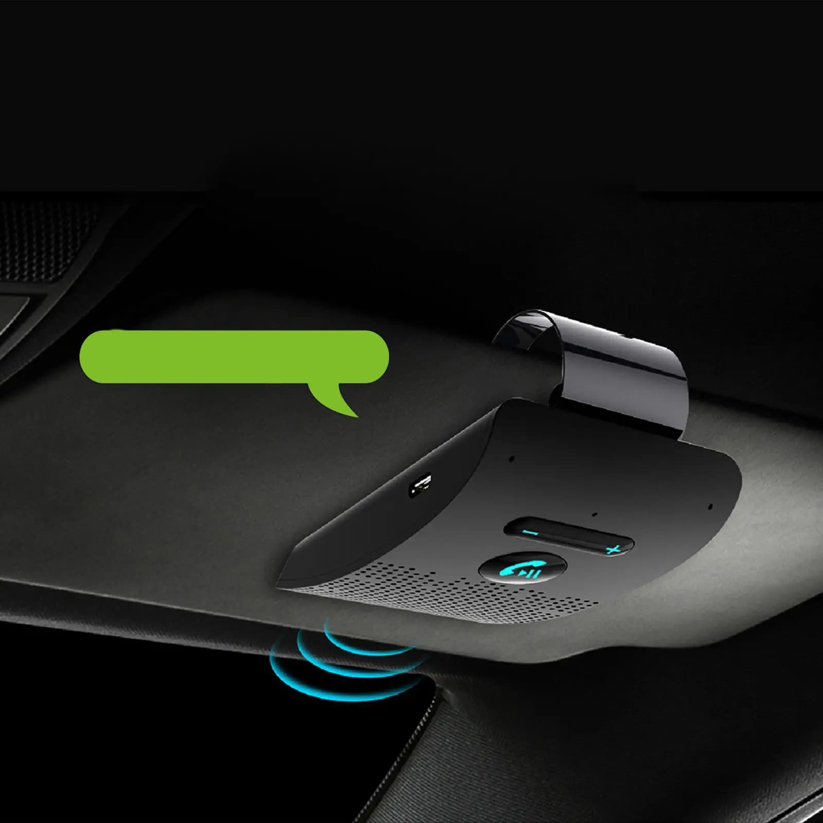 Wireless Bluetooth Car Speaker Audio Music Player 550mAh Battery V5.0 EDR