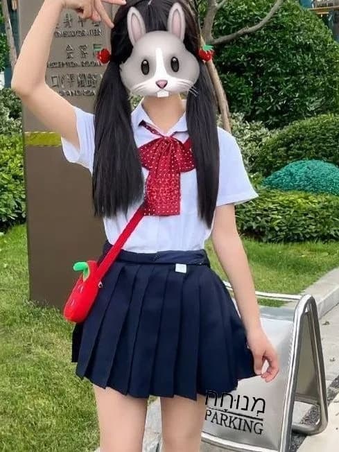 Casual Breathable Women's School Uniform Set with Short Sleeve Basic Shirt And Skirt Ensemble Versatile College Style Outfit