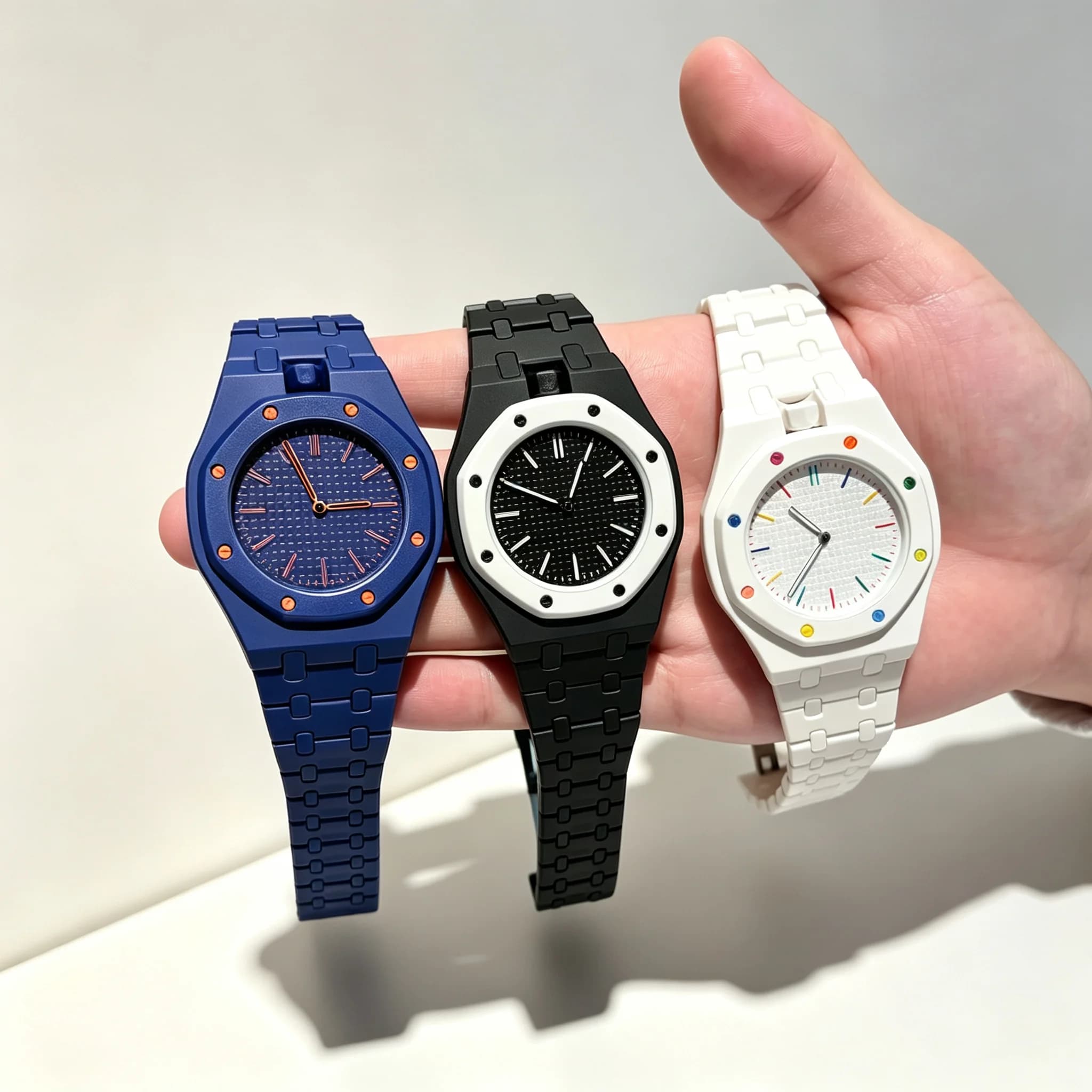 Band For Royal Pop Swatch X AP Pocket Watch Changer To Wristwatch Bracelet Replacement Correa Accessories Ceramic Strap+Case