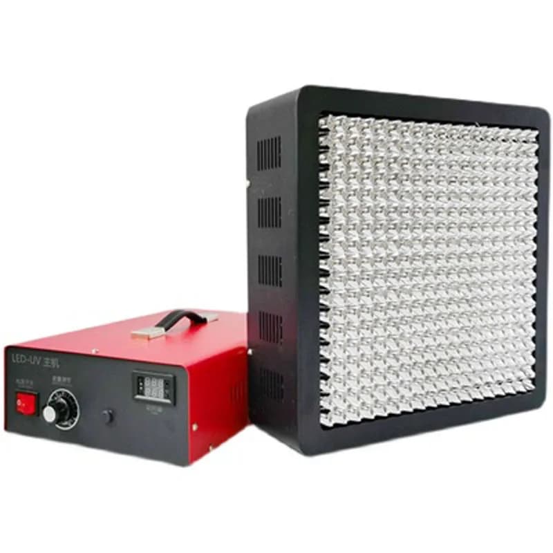 8500W Regolazione dell'energia Luce ultravioletta Colla UV Lampada polimerizzante a LED 405nm 395nm 365nm Resina Stampante 3D a polimerizzazione rapida FAI DA TE