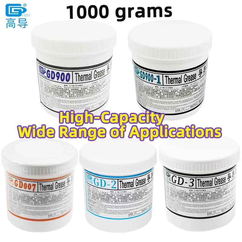 GD900 GD007 GD-2 Thermal Fat Net Weight 1000g per CPU GPU LED PS5 Printer Cooling Cooling paste Gesso Heat Sink Composed CN