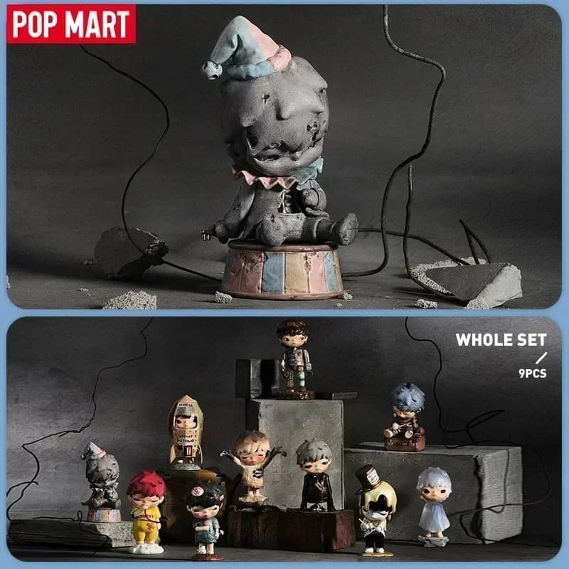 POP MART HIRONO Serie Reshape Blind Box, Decorazione da Scrivania, Giocattoli in Busta Sorpresa, Figurine Anime, Modellini Carini, Regalo per Ragazze