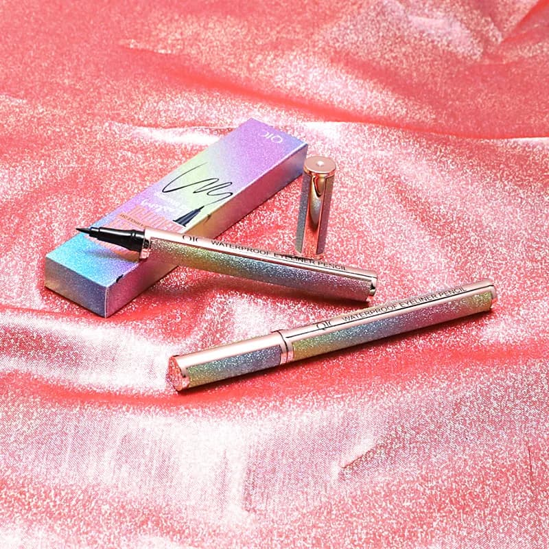 Fashion Star Eyeliner Pen, waterproof, sweat resistant, quick drying, smooth eyeliner liquid, makeup tool accessories