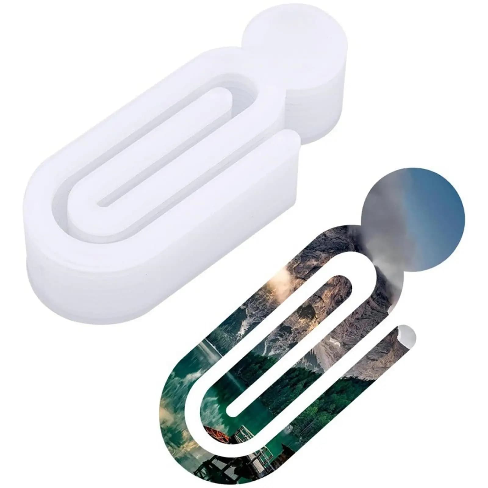 10 Pezzi Fermagli Giganti Creativi Multiuso per Sublimazione, Segnalibri per Uso Domestico, Documenti, Cancelleria, Aule, Forniture Artigianali