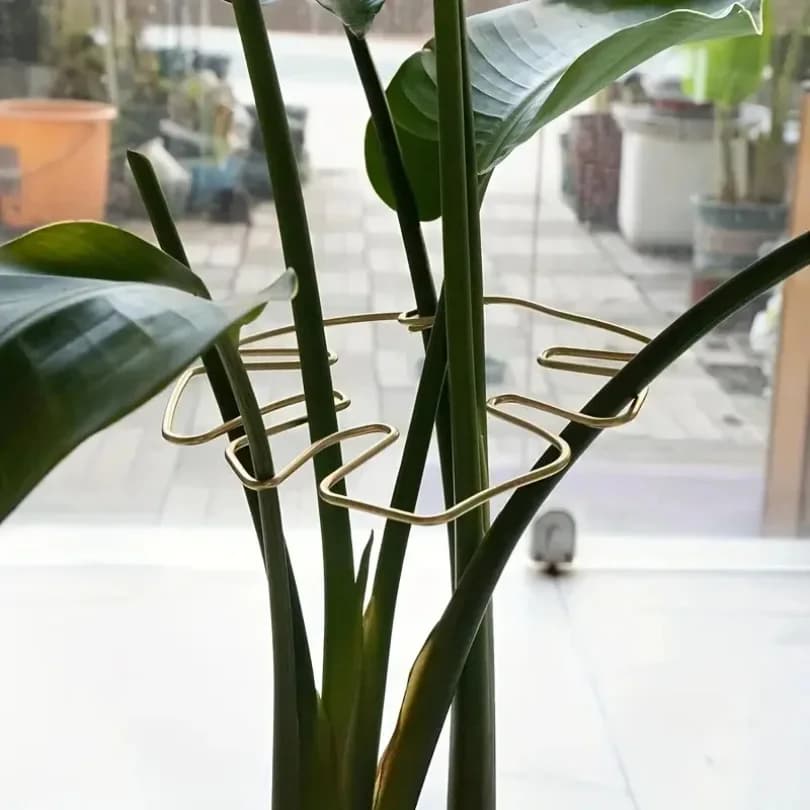 1Pc Large hanging plant stand, iron hooks, suitable for flowerpot decoration, indoor and outdoor use