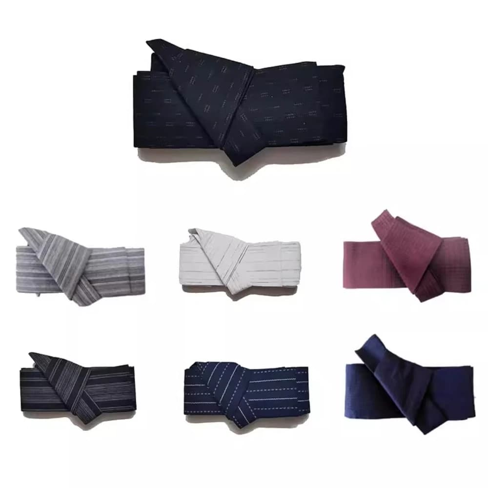 Cintura kimono giapponese, cintura da uomo Yukata rigida Kaku Obi, cinturino facile da annodare, cintura per lo styling in velcro per cosplay
