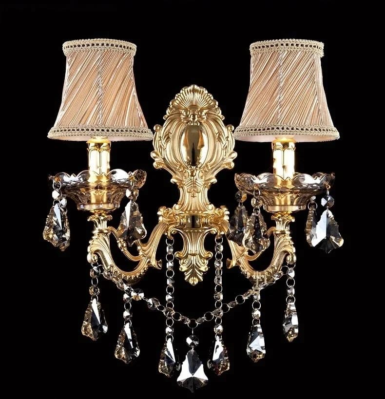 Lampada da parete in cristallo di moda Sconce Light Candela Luci per scale Luce per specchio da comodino per camera da letto