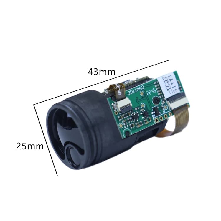 Telemetro Laser da Golf Classe 1 con Sensore Pin, Modulo di Misurazione Distanza 600m, Modulo Telemetro a Lunga Distanza, Telescopio