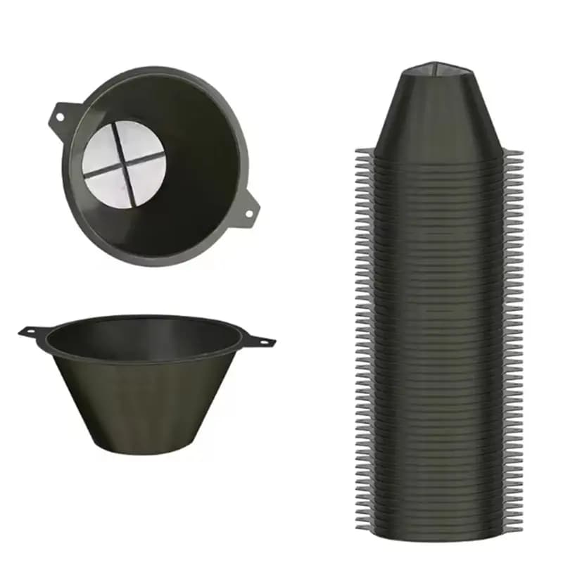 A25F-Reusable Paint Filter Screen, 50Pcs Fine Nylon Mesh Industrial Filter For Oil-Based And Water-Based Paints