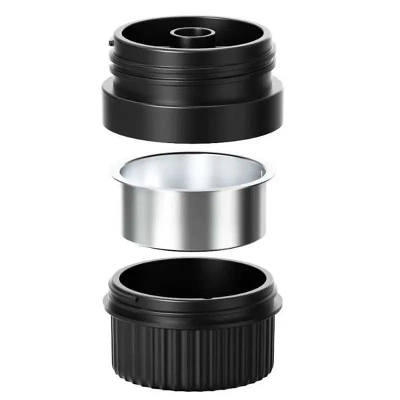 AC93-Coffee Powder Holder Double-Serving Protein Powder Bowl Portable Coffee Machine Accessories