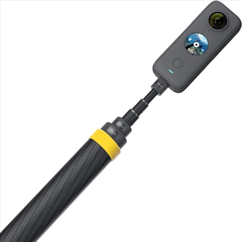 Bastone selfie da 9,8 piedi in edizione estesa A33T per Insta360 X5, X4, X3, ONE RS, ONE X2, ONE R, ONE X, ONE Action Camera
