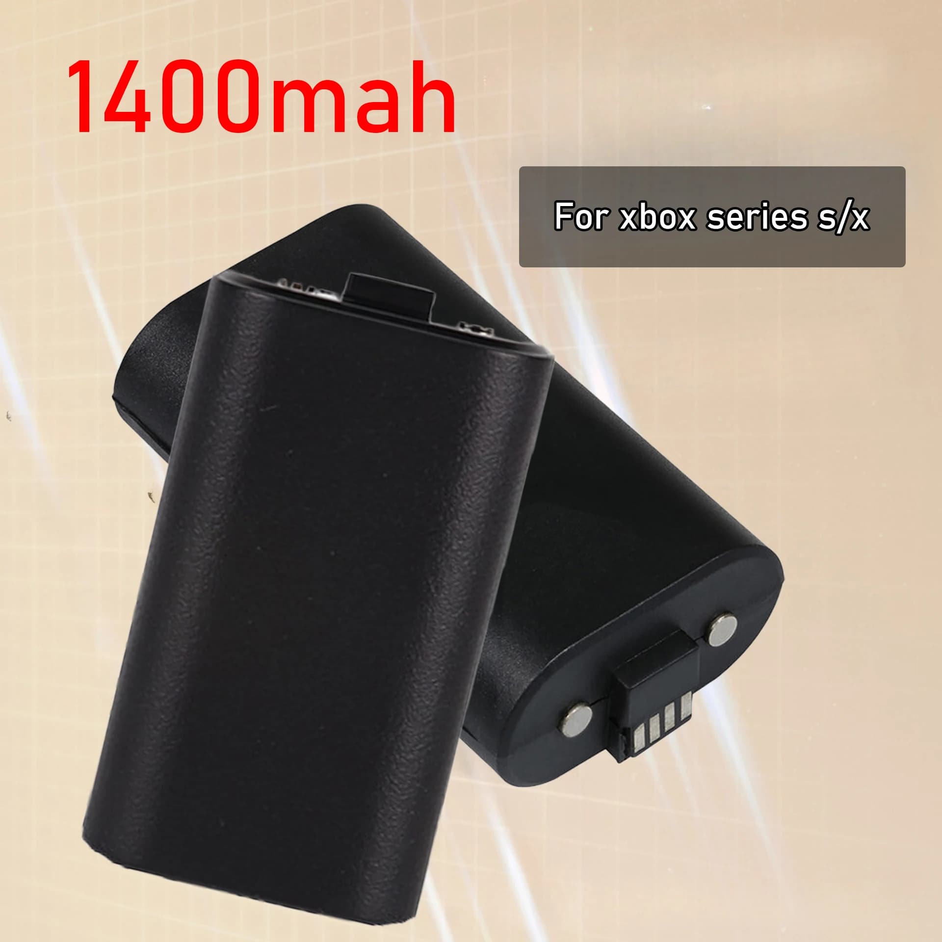 Batteria al litio da 2,8 V Batteria ricaricabile da 1400 mAh per console controller di gioco serie Xbox Console gamepad con batteria integrata da 2,8 V