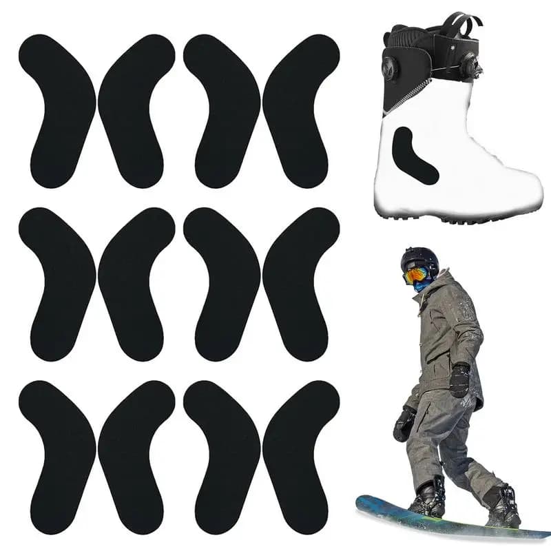 Comodi cuscinetti per scarponi da sci Cuscinetti in schiuma adesiva per snowboard Cuscinetti avvolgenti per caviglia per scarponi da sci Cuscinetti adesivi per scarponi da snowboard e sci