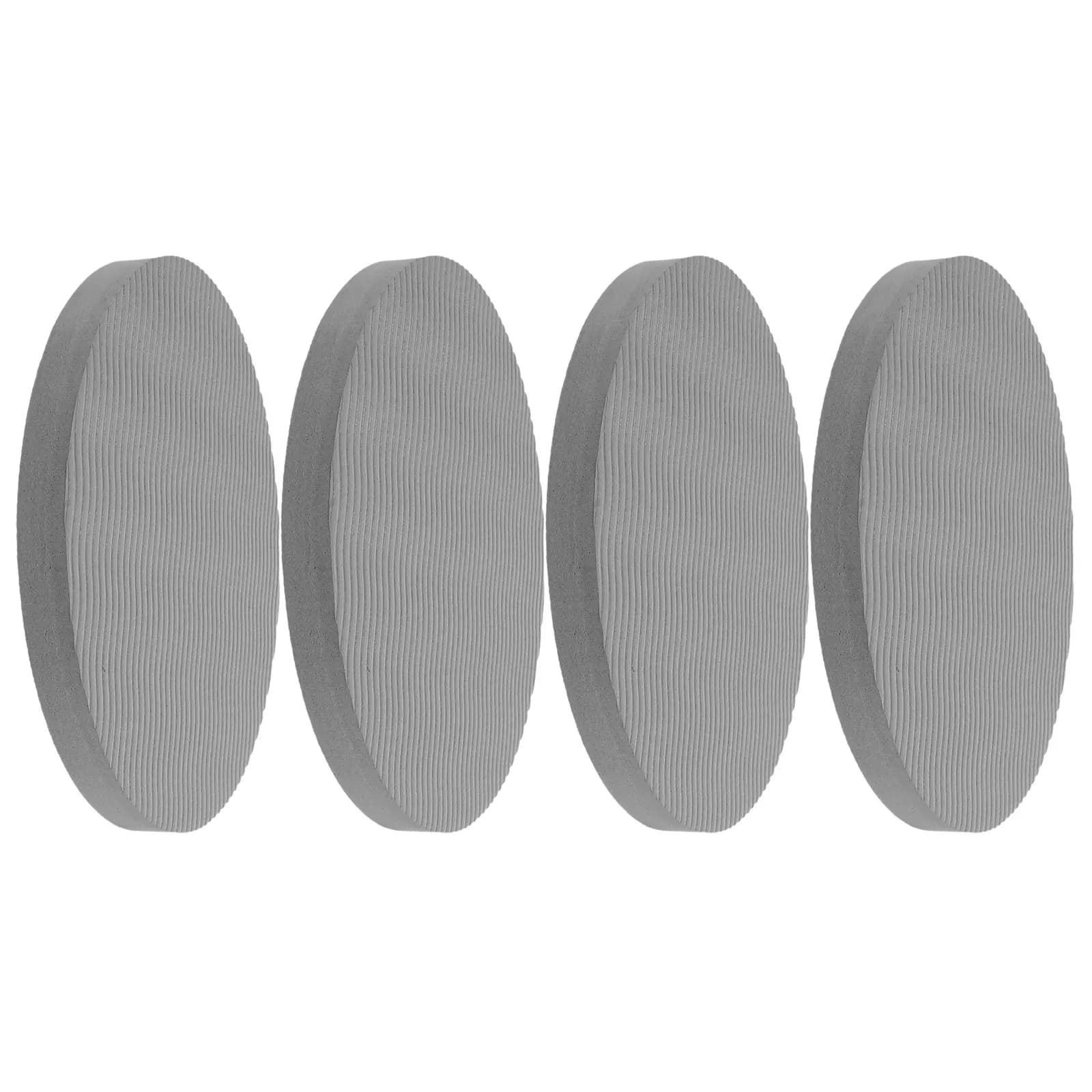 4Pcs Yoga Knee Pad Mat Set Soft High-Density Round Kneeling Cushion for Yoga Pilates Gardening Workshop Fitness Training