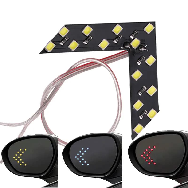 2x indicatori di direzione a LED per styling auto per Toyota corolla rav4 Yaris prius hilux avensis