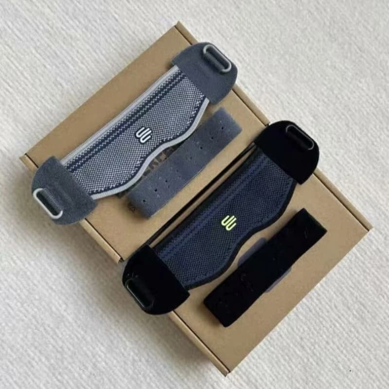 Supporto per Ginocchio Bauerfeind GenuPoint con Fascia Rotulea, Adatto per Corsa e Basket, Supporto Professionale per Alleviare il Dolore al Ginocchio