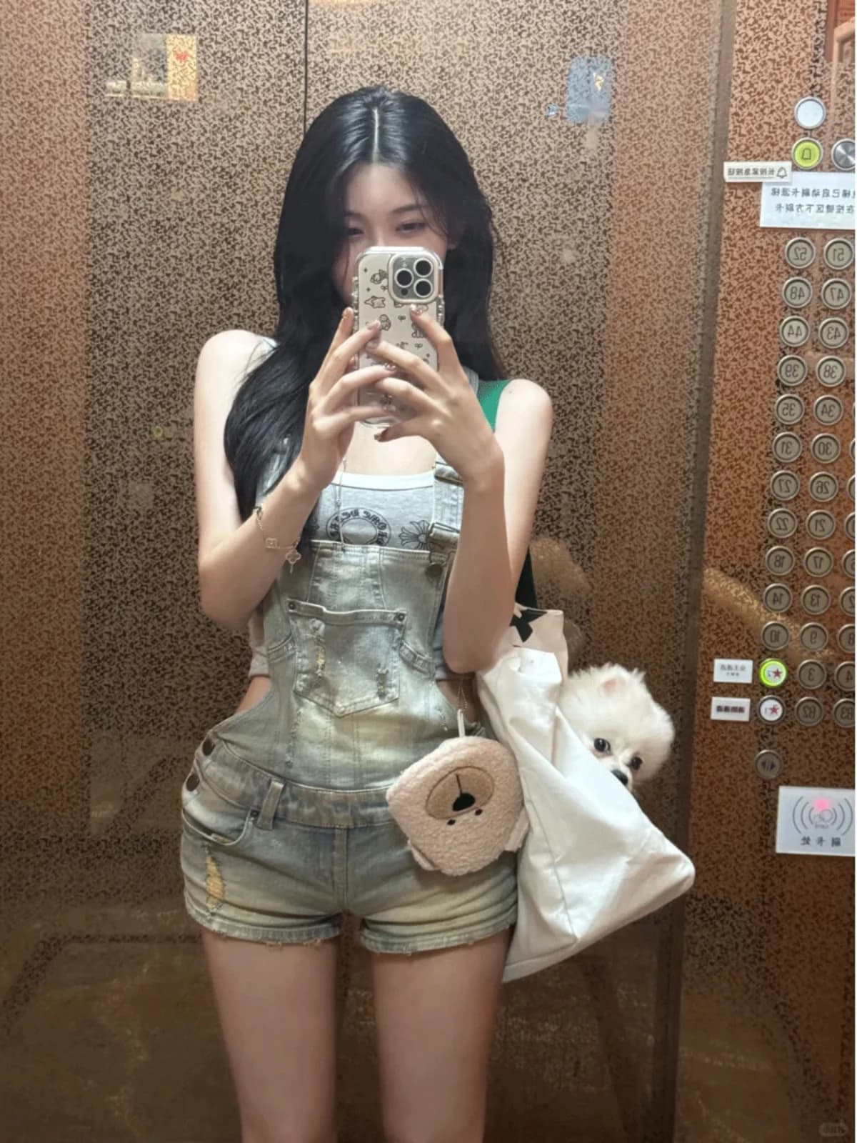 Retro Washed Leather Jeans Short Pants Women Summer New Style Spicy Tight Fit Wraparound Shorts Casual High Waist Wide Leg