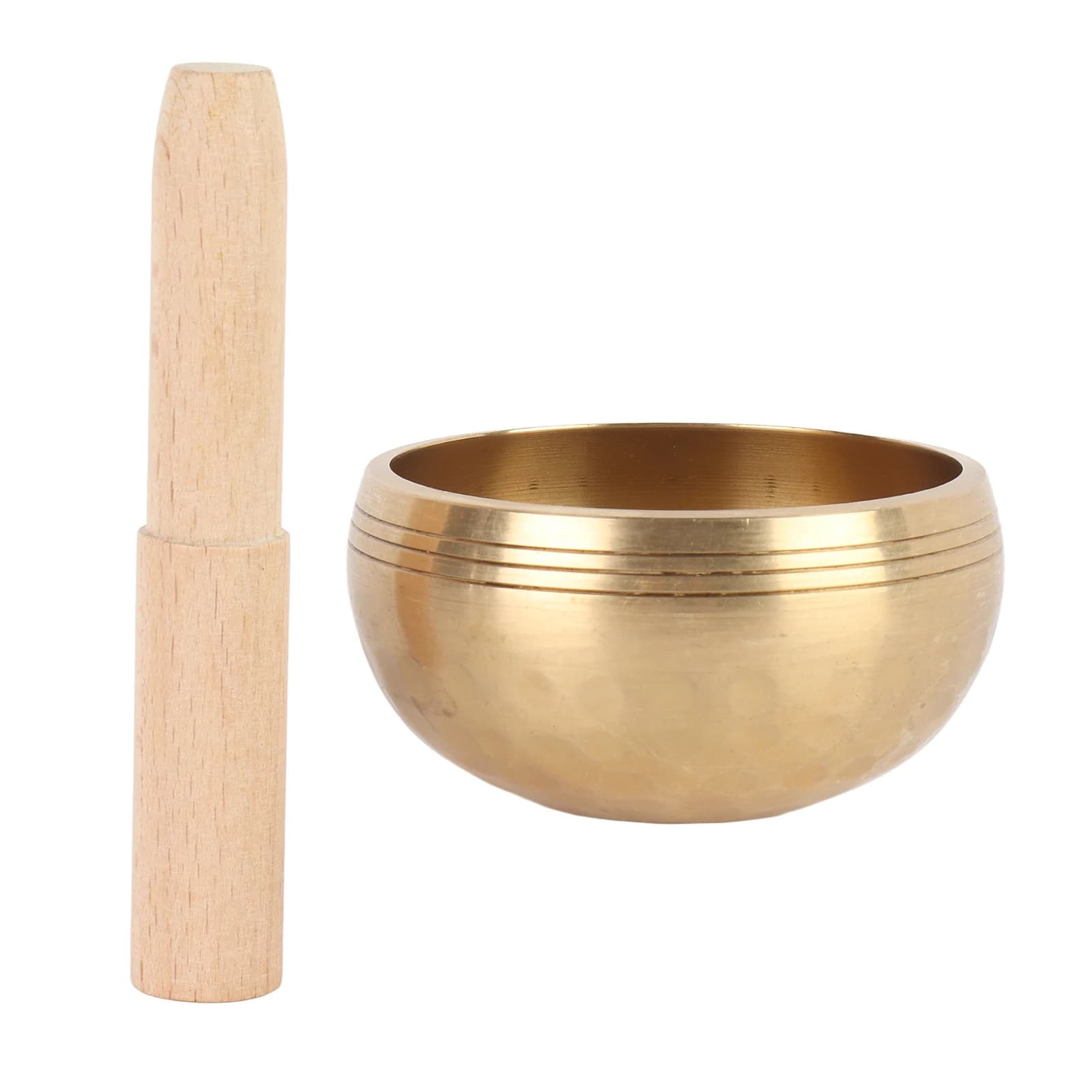 Tibetan Singing Bowl Meditation Sound Bowl with Wooden Striker for Relaxation Healing Singing Bowl Buddhism Singing Bowl