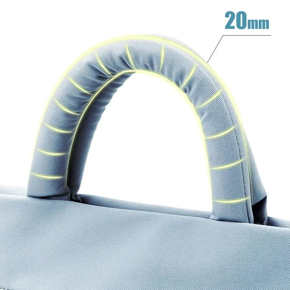 Borsa per computer antiurto Borsa protettiva per tablet traspirante impermeabile con ciondolo Custodia per laptop multifunzionale per uomo/donna