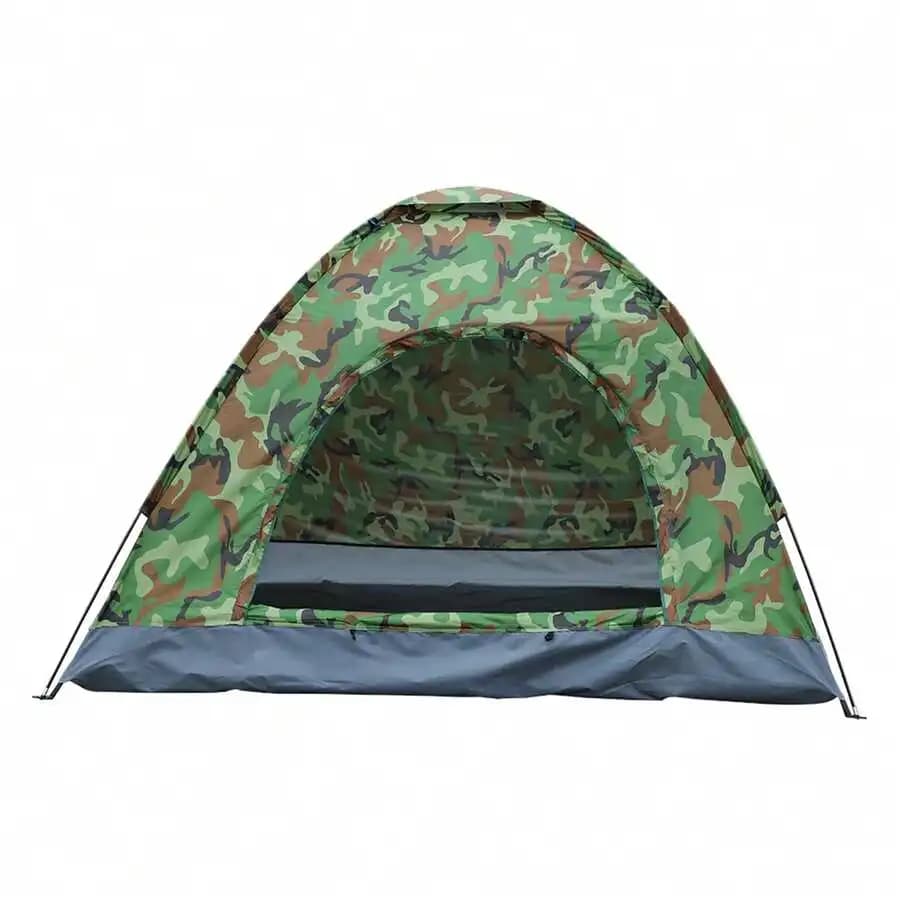 3-4 Person Dome Tent Lightweight Waterproof Camouflage For Hiking Camping Outdoor Adventures