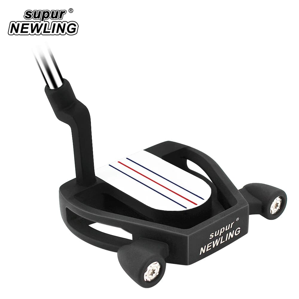 Pratica per putter da golf Supur Newling Allenatore per putter a tre linee per principianti Golf Ball Putting Training Aid Precisione dell'allenamento