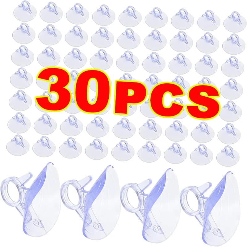 30/10 Pz Parabrezza In Vetro Per Auto Parasole Ventose Piccolo PVC Ventosa Finestra di Automobile Ventosa Ganci 45mm per Visiera Automotive
