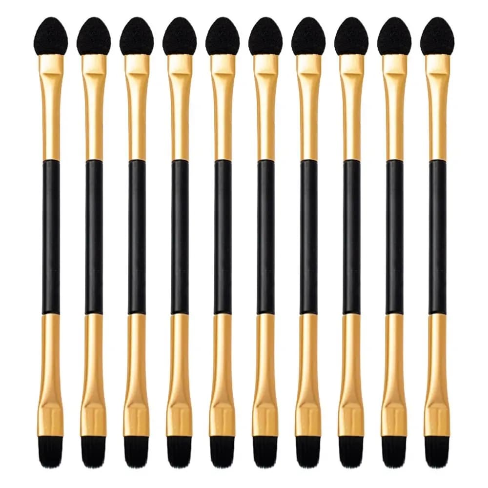 10 pcs brush for double head applicator eyeliner tool for lip eyebrow makeup new fashion sponge stick