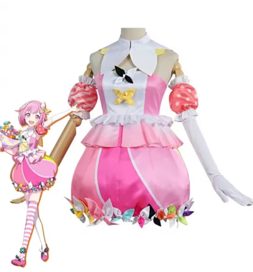 Progetto anime Sekai Palcoscenico colorato! Ootori Emu Otori Emu Costume Cosplay Halloween Natale Carnevale Abito da donna Performance