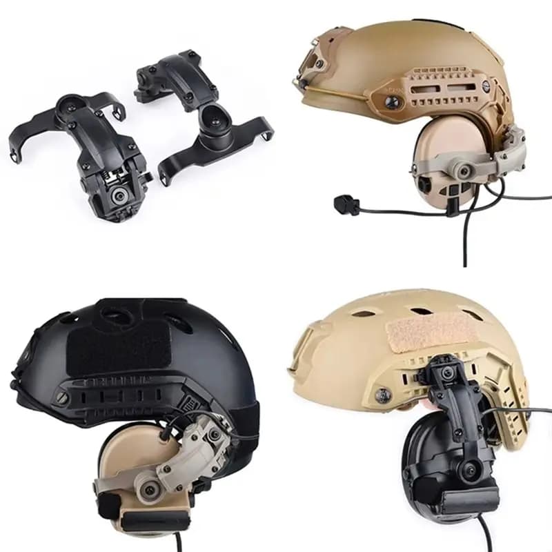 Reliable-Headphone Stand For WADSN C7 Headsets Earphone Bracket Adapter Helmet Modification Headset Mount,Headphone Stand For WA