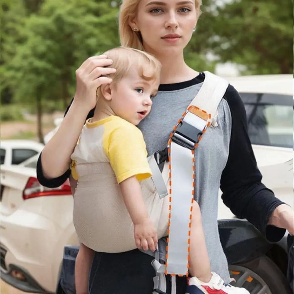 Solid Color Baby Wrap Carrier Adjustable Infant Kangaroo Bag Newborn Sling Wrap Mesh Newborn Front Holding Baby Hip Seat Newborn