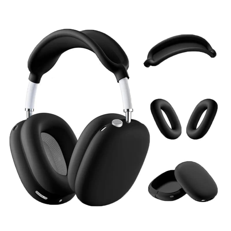 Custodia Protettiva in Silicone Morbido per Auricolari Airpods Max, Anti-Graffio, Ultra-Sottile, Accessori per Cuffie