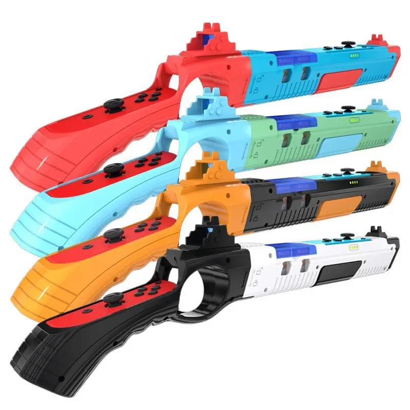 Per Nintend Switch NS/NS OLED Forma di pistola Impugnatura Senso Joystick Controller di gioco Gamepad Joypad Accessori da gioco