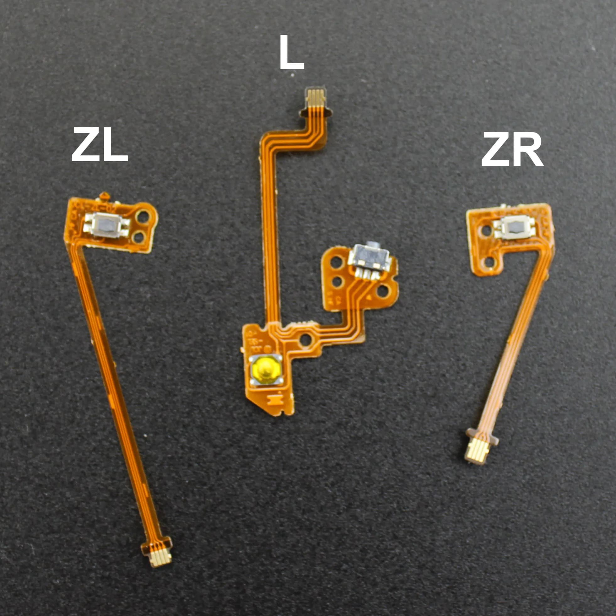 1 pz 1 set NUOVO Sostituzione ZL ZR L Pulsante Nastro Cavo Della Flessione per Interruttore Joy-Con Controller parti di riparazione Sinistra Destra Filo JoyCon