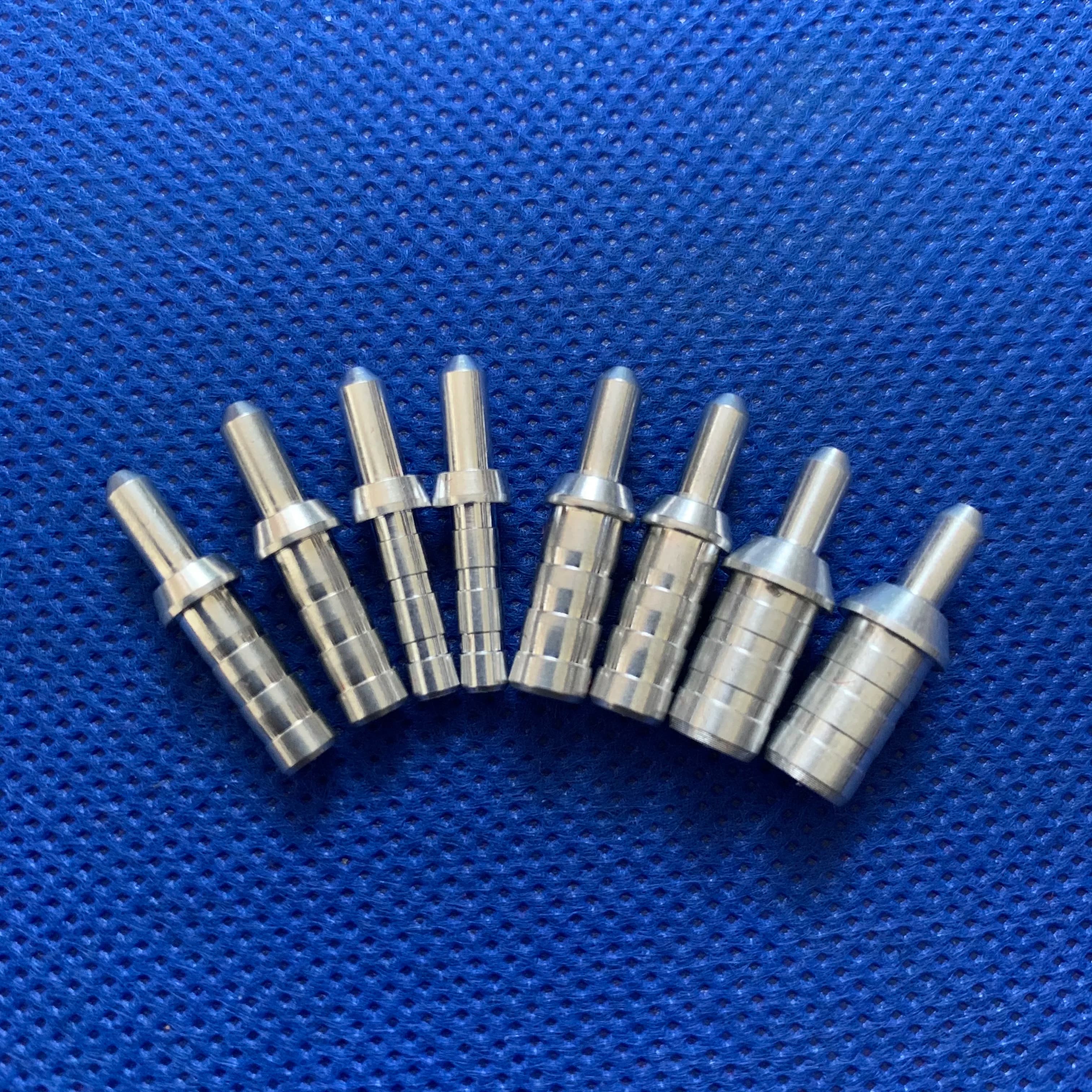 50 pz Alluminio Nock Spille Freccia Albero ID 3.2mm 4.2mm 5.2mm 6.2mm Per Frecce In Fibra di vetro di Carbonio Tiro Con L'arco Freccia accessori