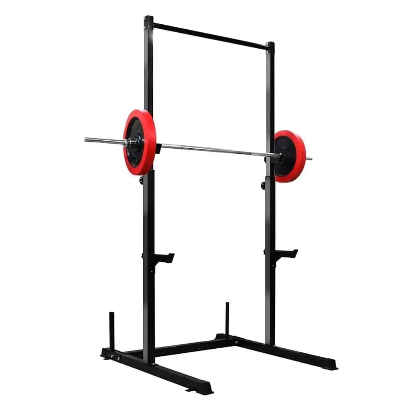 Height adjustable traction bar for upper body training
