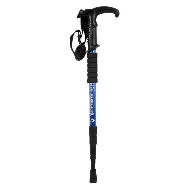 Telescopic Trekking Sticks in Aluminium Alloy Lightweight Anti-slip Anti-Slip Doors Adjustable for Hiking and Camping