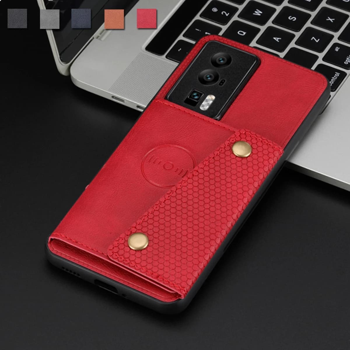 Custodia Flip Phone per Xiaomi Mi Poco F5 X5 X4 Pro 5G X3 GT F3 F4 M4 M3 F2 M5 M5S C40 C31 NFC portafoglio porta Slot per schede Cover posteriore