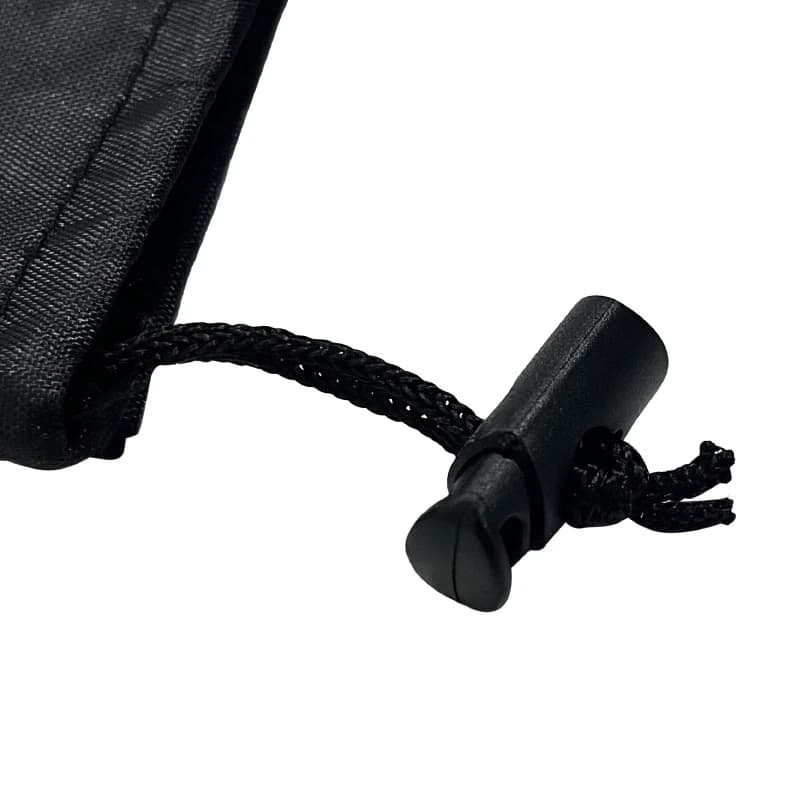 Waterproof black Oxford walking stick bag, ideal for hiking, camping and travel