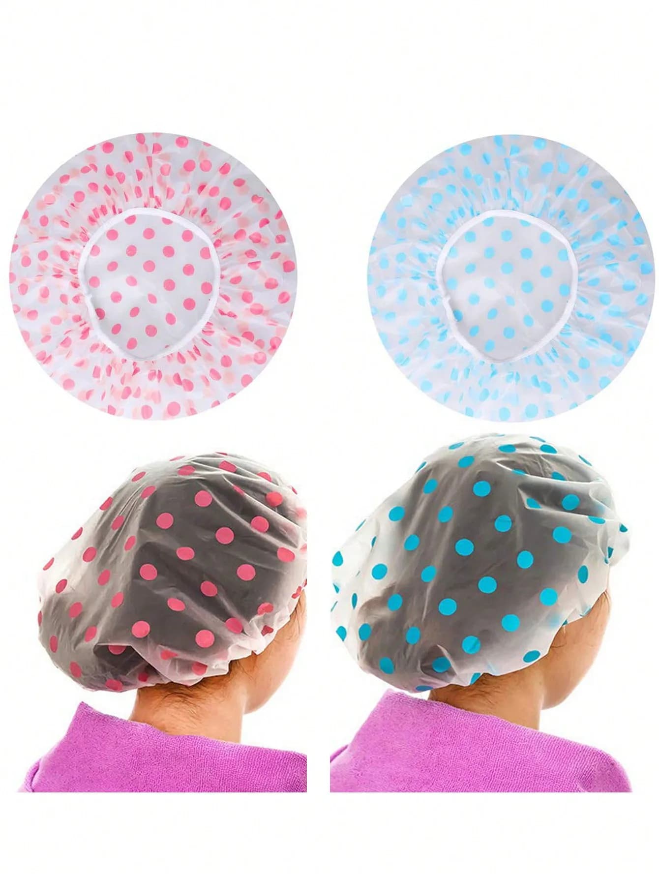 2 pcs shower head shower head waterproof shower head single-layer kitchen headphone for oil proof waterproof hair cover for shower