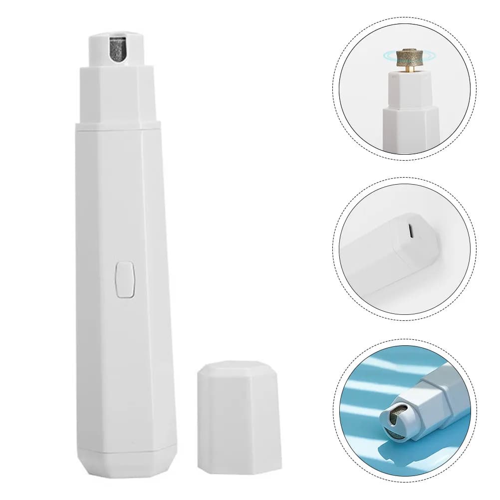Dog Nail Grinder Electric Pet Nail Care Tool for All Breeds Quiet Operation Under 50Db Easy to Use Pet Supply for Home Grooming