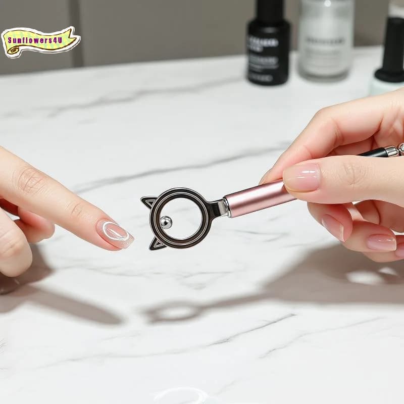 Hollow Cat Eye Magnet Strong Upgrade 3-Second Fast Black Hole Effect For Cat Eye Gel Polish DIY Nail Art Manicure Tools