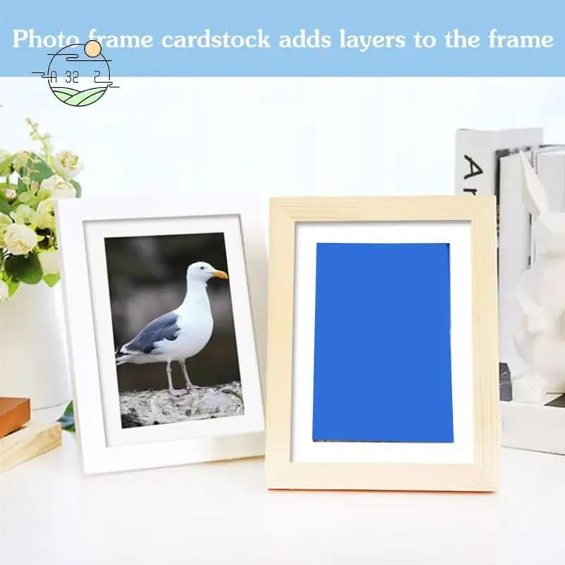 A32Z-A3 Frame Supports for Photo Frames 10 Piece Photo Frame Supports for Photo Frames Supports for White Photo Displays