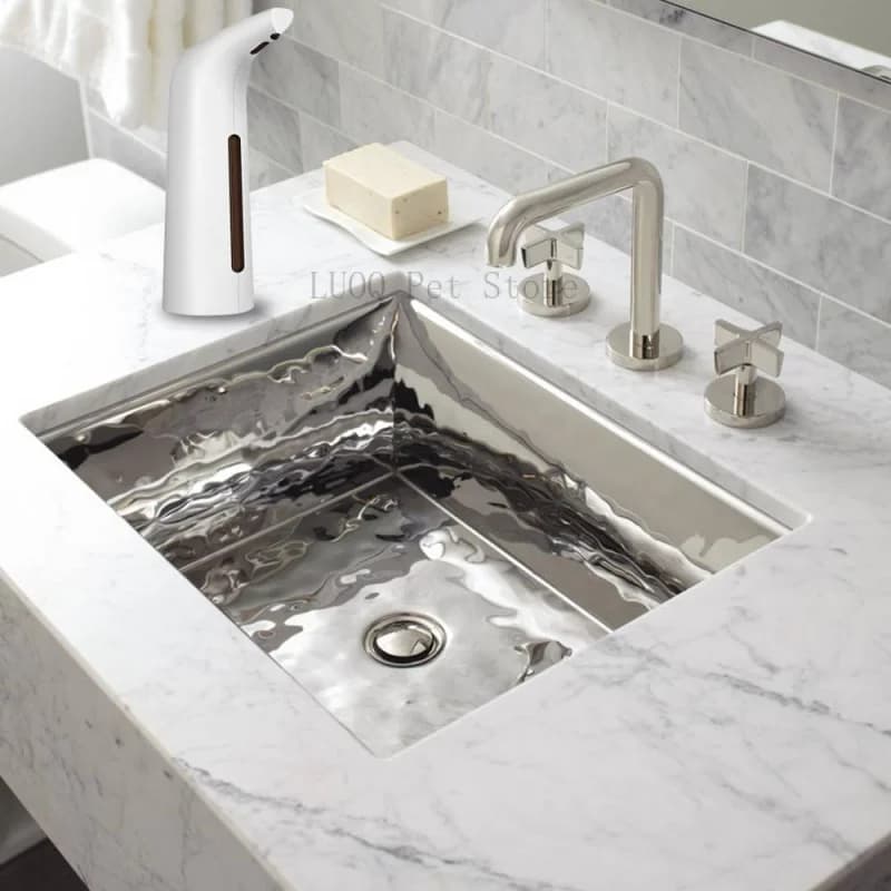 400ML Handsfree Home Kitchen Hand Washer Soap Bottle Automatic Liquid Soap Dispenser Bathroom Touchless Soap Container