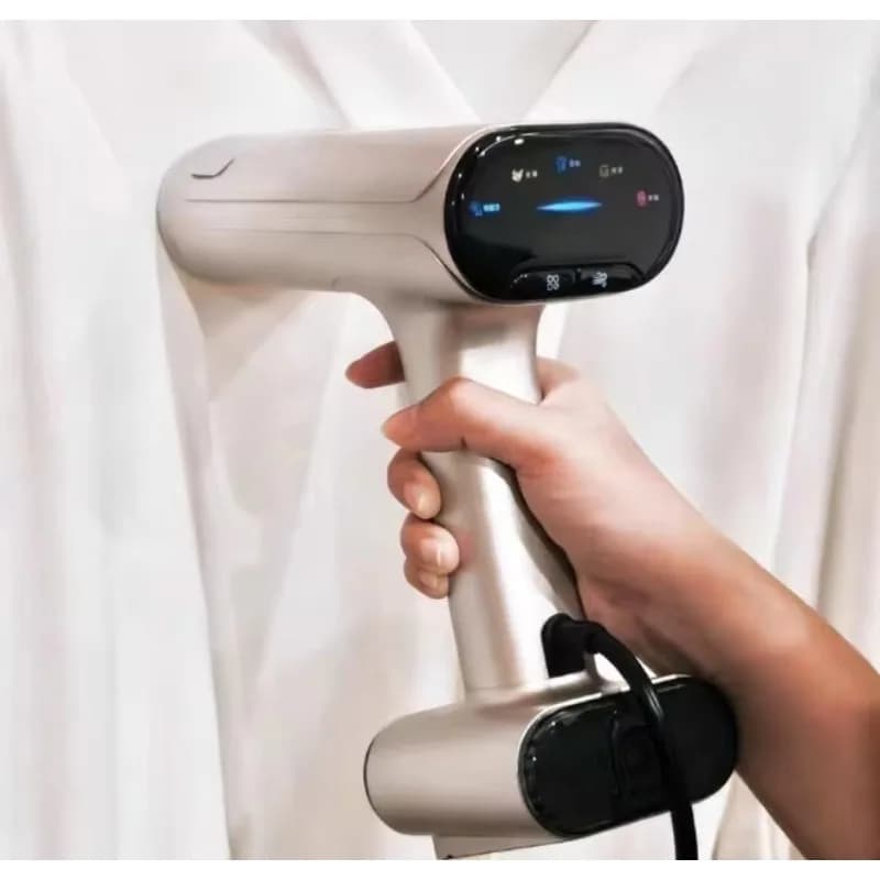 Ferro da Stiro a Vapore Portatile Elettrico da 1300W, Riscaldamento Rapido, con Protezione Anti-Scottatura a Secco per Vestiti, Casa e Viaggi